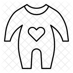 Babykleid  Symbol