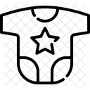 Babykleidung  Symbol
