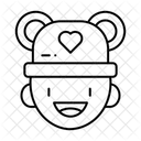 Babyhaube Babymutze Mutze Symbol