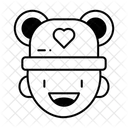 Babyhaube Babymutze Mutze Symbol
