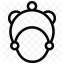 Babymutze Warm Kleidung Symbol