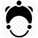 Babymutze Warm Kleidung Symbol
