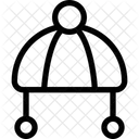 Babymutze Hut Kopf Symbol