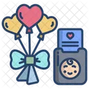 Babyparty Elemente Babyparty Dekoration Dekoration Symbol