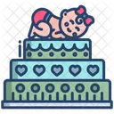 Babyparty Kuchen Kuchen Geback Symbol
