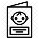 Babypartyeinladung  Symbol