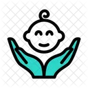 Babypflege Neugeborenes Baby Symbol