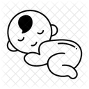Baby Schlaf Baby Schlaf Symbol