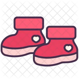 Baby Schuhe  Symbol