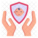Babyschutz  Symbol