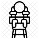 Baby Stuhl Futterung Symbol