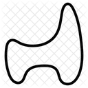 Babystuhl  Symbol