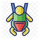 Babytrage  Symbol