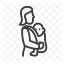 Babytrage Trage Liebe Symbol