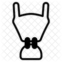 Babytrage  Symbol