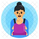 Baby Carry Babywearing Motherhood Icon
