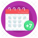Planner Reminder Babywearing Week Calendar Icon