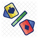 Baccarat Blackjack Playing Card Icon