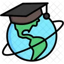 Bachelor Globe World Icon