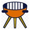 Bachelor Griller Kitchen Household Devices Icon