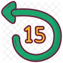 Back 15 Seconds  Icon