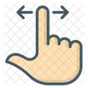 Back Forth Gesture Icon