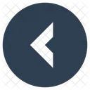 Arrow Back Circled Icon
