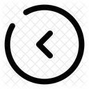 Round Alt Arrow Left Icon