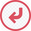 Back Arrow Back Card Icon