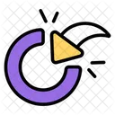Back Arrow Arrowhead Pointing Arrow Icon