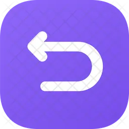 Back Arrow Square  Icon