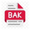 Bak Datei Datenbank Format Symbol