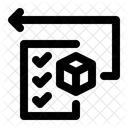 Back ordering  Icon