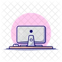 Back Side Computer  Icon