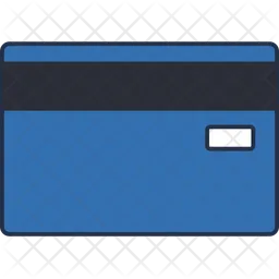 Back side of bank card  Icon