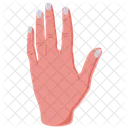 Back side of hand  Icon