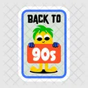 Back To 90 S 90 S Vibes 90 S Emoji Icon