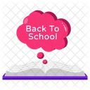 Back Kid Student Icon