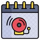Back To School Buzzer Bell Icon