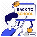 Back to school  Icon