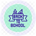 Back To School Line Icon Icon