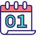 Back To School Holidays Calender Vocational Calender Icon