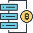 Bitcoin Back Up Computer Icon