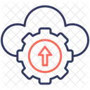 Back Up Cloud Arrow Icon