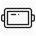 Backblech Gebacken Gerostet Symbol