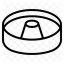 Backblech Gebacken Gerostet Symbol