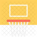 Backboard Basketball Goal Icon