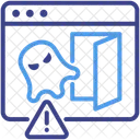 Backdoor Hacking Ilegal Icon