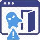 Backdoor Hacking Ilegal Icon