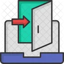 Backdoor Secure Security Icon